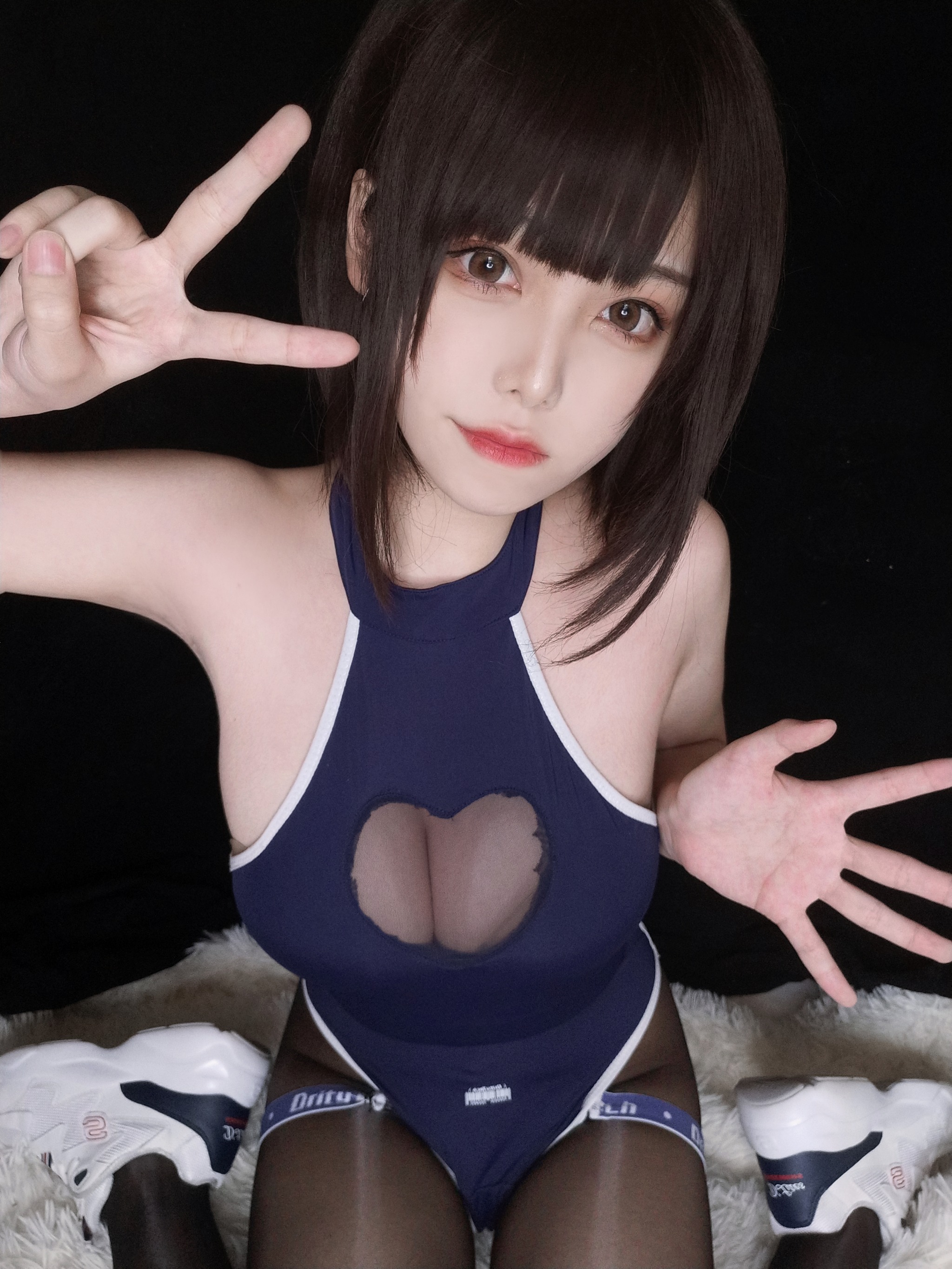 图片[1]-蜜汁猫裘 – NO.063 水着 [34P]-XikXak